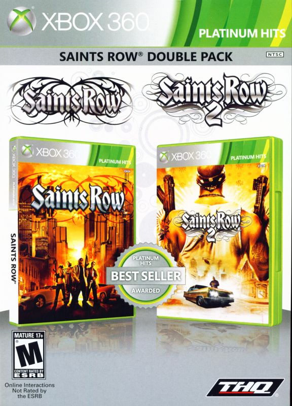Saints Row box art for Xbox 360
